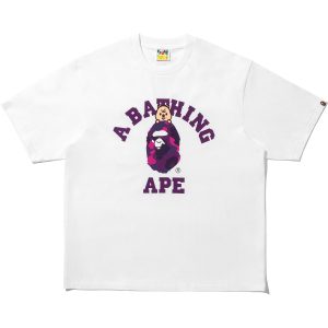 BAPE X STRAY KIDS HAN QUOKKA COLLEGE TEE MENS