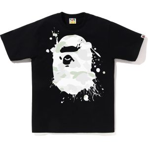 CITY CAMO PAINTING APE HEAD TEE MENS