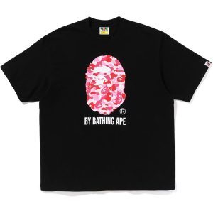 ABC DOT CAMO BY BATHING APE RELAXED FIT TEE MENS
